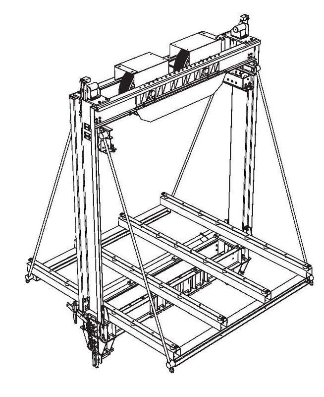 WCS60 Electric car sling Wittur Safety in motion