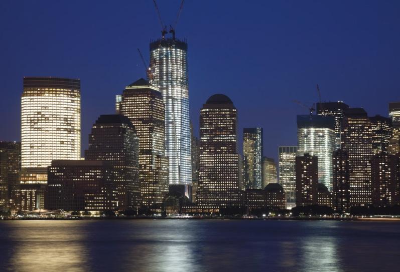 Elevator system in the world trade center