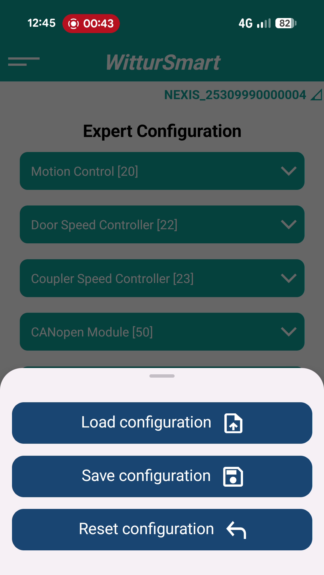 WitturSmart App – Firmware Update