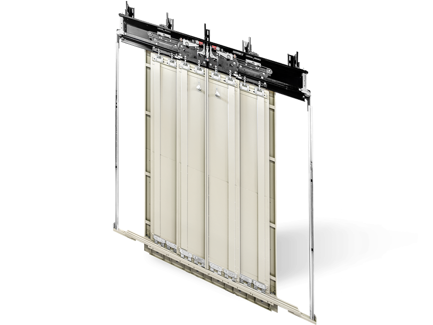 Pegasus Industrial landing door Wittur Safety in motion