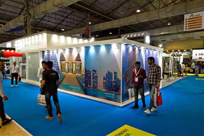 Wittur stand at IEE Expo 2018, Mumbai, India