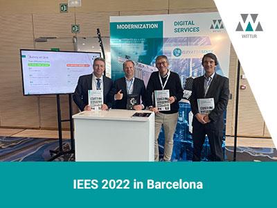 IEES 2022 in Barcelona - Wittur Team