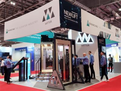 Wittur Stand at Liftex2022 in London