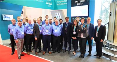 Wittur Team at Liftex 2022 - Day one