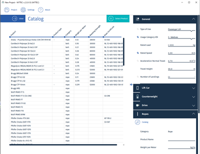 WITTEC - a wide range of libaries are availible