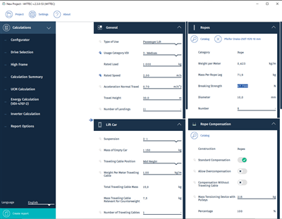 WITTEC - clear user interface