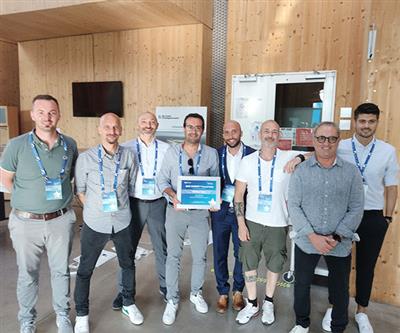 Wittur Italy team awarded during the Kaizen Award Event 2022